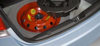 2012 Hyundai Elantra Spare Tire Kit 09100-3Y111