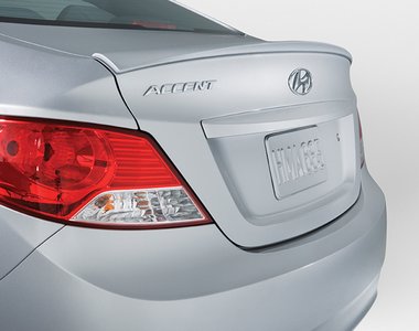 2014 Hyundai Accent Spoiler, Rear Lip